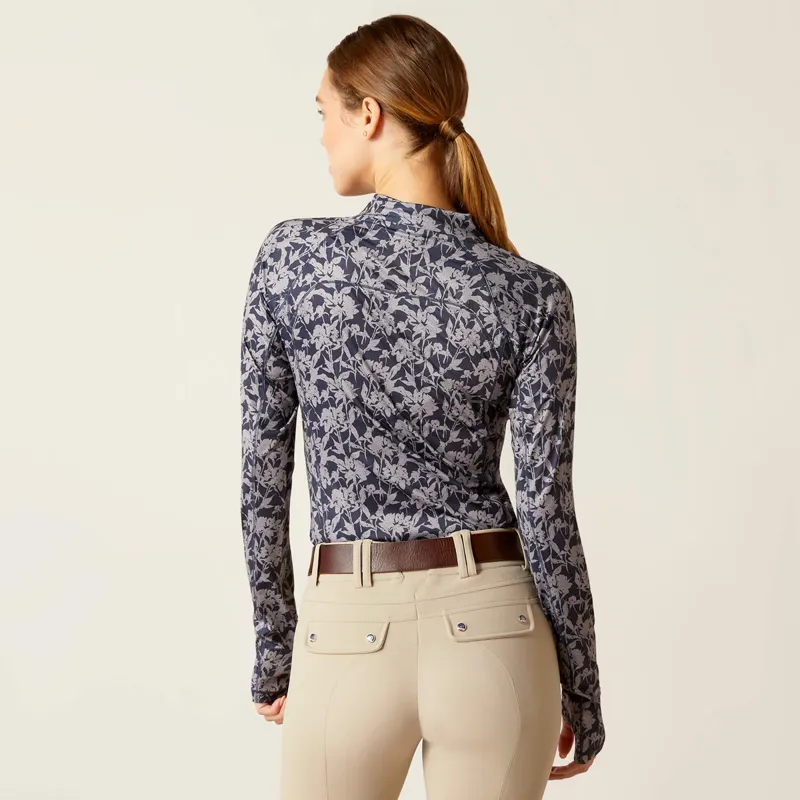 Ariat Women's Lowell Wrap Base Layer - Block Flower-1